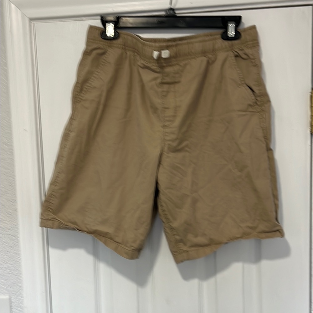Lands end khaki boys short husky 18-20